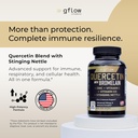 Quercetin with Bromelain, Stinging Nettle Supplement, Zinc Vitamin C Vitamin D | Non-GMO, Gluten-Free | Made in USA | 2 Months Supply 3