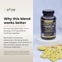 Quercetin with Bromelain, Stinging Nettle Supplement, Zinc Vitamin C Vitamin D | Non-GMO, Gluten-Free | Made in USA | 2 Months Supply 4