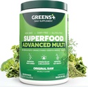 Greens+ Advanced Multi Raw Superfood | Essential Blend of Raw Foods, Superfruits and Sea Vegetables Powder | Vegan | Dietary Supplement | Non GMO, Soy Dairy & Gluten-Free | Size 9.4oz 2