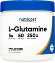 Nutricost L-Glutamine Powder 250 Grams 2