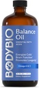 BodyBio Balance Oil - Vegan Omega 3 6 Supplement – Cold-Pressed Safflower & Flaxseed Oil – Supports Brain Function, Healthy Skin, and Mood 2