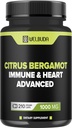 Citrus Bergamot with Olive Leaf, Hawthorn Berry & More - Combined Formula for Circulatory Health, Protective Function, Skin Health - 210 Capsules - 105 Day 2