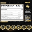 Cayenne Pepper Capsules with Turmeric Curcumin Root, Ginger Root, Berberine HCl & More - Support Immune System, Digestion, Joint Health & Heart Health - 150 Capsules 3