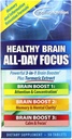 Nutrition Healthy Brain All Day Focus Tumeric Extract Supplement 50 Tablets with Pill Case 3