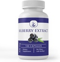 Pure Original Ingredients Bilberry Extract, (100 Capsules) Always Pure, No Additives Or Fillers, Lab Verified 2