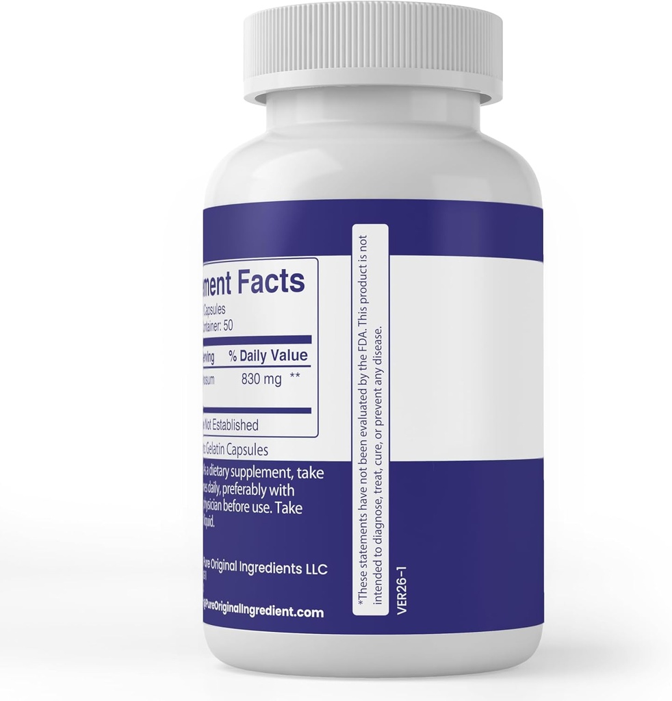 Pure Original Ingredients Bilberry Extract, (100 Capsules) Always Pure, No Additives Or Fillers, Lab Verified 3