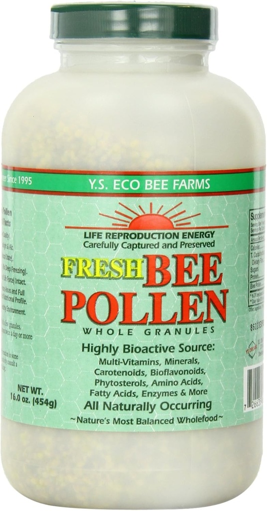 Fresh Bee Pollen Whole Granules - 16 oz. - Granules 2