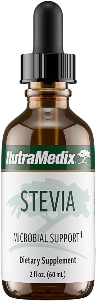 NutraMedix Sweet Leaf Stevia Liquid Drops - Sugar Free Sweetener from Pure Stevia Leaf Extract for Microbial Support - Low Carb, No Added Sugar (2 oz / 60 ml) 2