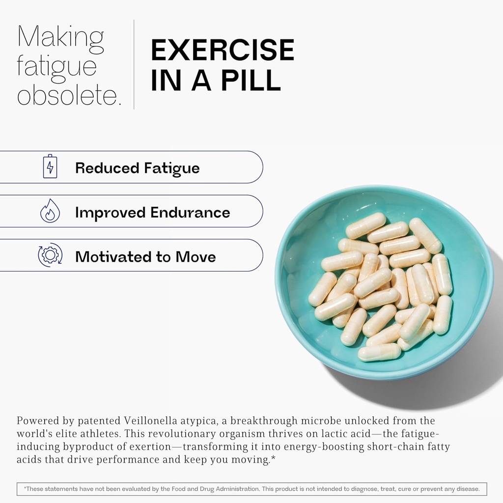 Nella Gut Health Supplements for Women & Men (30 Capsules), Energy Boosting Probiotics for Digestive Health, 3 Strains, Daily Probiotic Pills, Supports Workout & Recovery 3