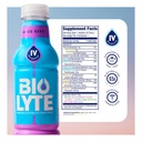 BIOLYTE Electrolyte Drink - Doctor-Formulated Hydration Drink, Electrolytes Water, Chemotherapy Must Haves for Women & Men, Rehydration IV Liquid in a Bottle- Mixed Berry, 16 Fl Oz (12 Pack) 6