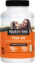 Nutri-Vet Fish Oil Supplement for Dogs, Omega 3, Fish Oil for Dogs, Pet Supplies, Pet Vitamins and Supplements, EPA DHA Formula, Puppy Vitamins, Shed Control, New Puppy Essentials, 100 Count 2