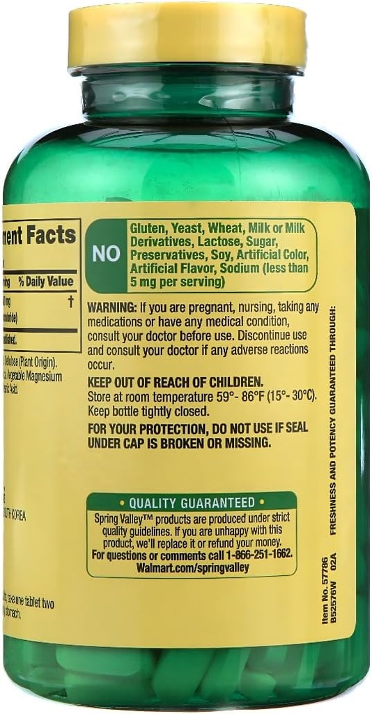 Spring Valley: Dietary Supplement L-Lysine, 250 ct 5
