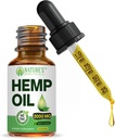 Nature's Beneficials Organic Hemp Oil Extract Drops, 2000mg - Omega Fatty Acids 3 6 9, Non-GMO Ultra-Pure CO2 Extracted 2