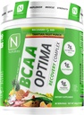 NutraKey BCAA Optima Post Workout Recovery Complex, No Sugar, No Carb, Recovery Aid, Fruit Punch 2