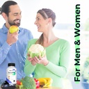 All-in-One Bariatric Multivitamin with Iron - Made in USA - for Men & Women - Supports Gastric Sleeve & Bypass with 42+ Fruit & Veggie Blend - 60 Liquid Capsules 6