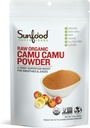 Sunfood Superfoods Raw Organic Camu Camu Powder - Camu Camu Powder Organic, Camu Camu Berry Vitamin C Powder for Juice and Smoothies, USDA Organic, Non GMO - 3.5 oz Bag 2