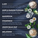 Mt. Angel Vitamins - Sleepy Sleep - Natural Sleep Aid for Adults with Melatonin and Plant Extracts - Non-Habitual Sleep Supplement - 60 Capsules 5