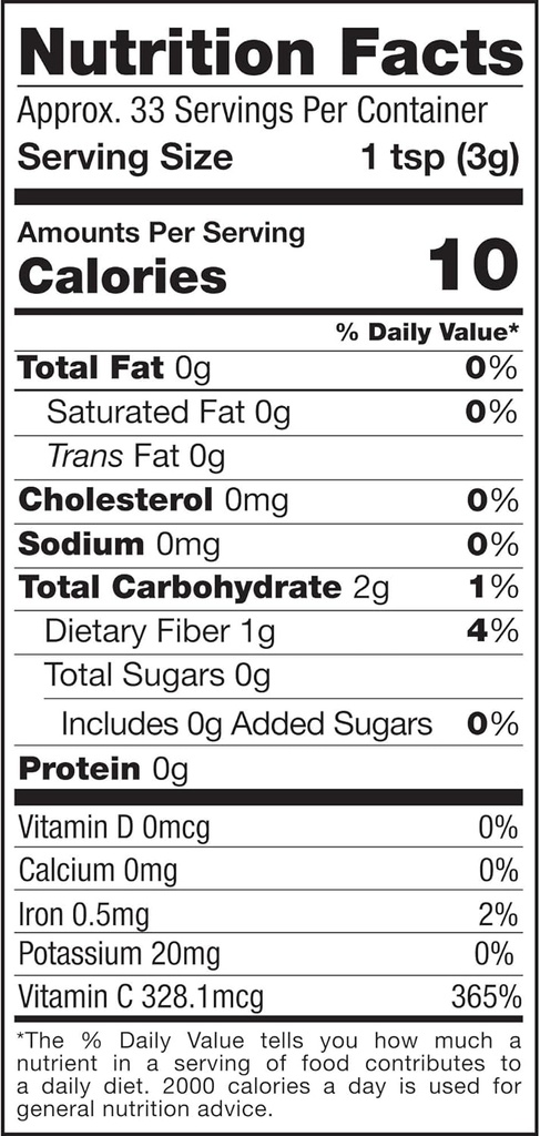 Sunfood Superfoods Raw Organic Camu Camu Powder - Camu Camu Powder Organic, Camu Camu Berry Vitamin C Powder for Juice and Smoothies, USDA Organic, Non GMO - 3.5 oz Bag 6