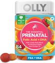 OLLY Essential Prenatal Gummy Multivitamin, Folic Acid, Vitamin D, Omega 3 DHA, Supports Healthy Growth and Brain Development, Citrus Berry - 84 Count 2