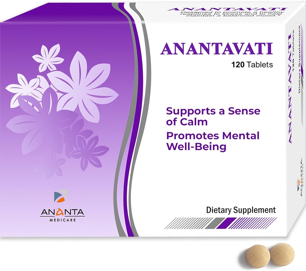 Anantavati Sleep Supplement – Extra Strength Bacopa for Stress Relief & Deep Sleep – 120 Vegetarian Tablets 2