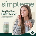 Burdock Root Organic and Bladderwrack 10 in 1 Immunity Booster Power Blend with Irish Sea Moss, Ashwagandha and Black Seed Supplement for Men and Women, Seamoss Pills Herbal, Vegan - 60 Capsules 3