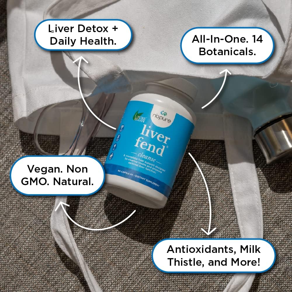 nbpure Liver Fend Liver Detox and Cleanse Milk Thistle and Liver Support Supplement, 90 Count 4