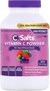 C-Salts Vitamin C Powder Supplement - 100% Pure High Dose Buffered Vitamin C Powder for Immune Support - Organic, Sugar-Free, Vegan, Non-GMO, Stomach-Friendly, Mixed Berry 26oz 2