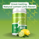 MYOXCIENCE Electrolyte STIX | Creatine Electrolyte Powder | Recovery from Exercise & Muscle Development w/Real Salt (Lemon Lime Flavor) (Jar 45 ct) 6