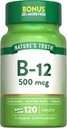 Nature's Truth B12 Vitamin | 500 mcg | 120 Tablets | Vegan, Non-GMO & Gluten Free Supplement 2