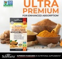 Turmeric Curcumin with Black Pepper Extract 1500mg - High Absorption Ultra Potent Turmeric Supplement with 95% Curcuminoids and BioPerine - Non GMO Tumeric Capsules for Joint Support - 45 Capsules 4