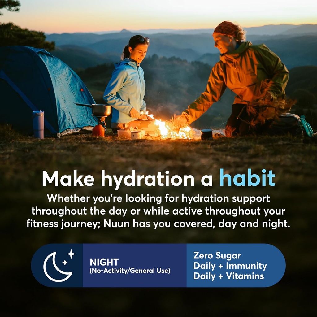 Nuun Immunity Electrolyte Tablets with Vitamin D, C, E, & A, Ginger, Elderberry, Magnesium & 4 Other Essential Electrolytes, Vegan, Orange Citrus, 8 Pack (80 Servings Total) 5