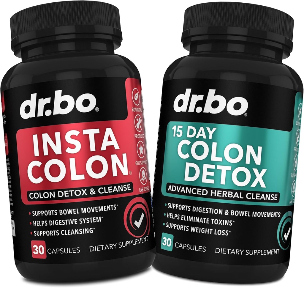 Colon Cleanser Detox Supplement Capsules - 15 Day Colon Cleanse Pills & Probiotic Herbal Cleansing - Daily Natural Bowel Movement Supplements for Intestinal Stomach Bloating Digestive Gut Support 2