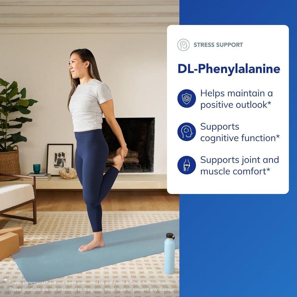 Pure Encapsulations DL-Phenylalanine | Amino Acid Supplement for Memory and Focus, Joints, Muscles, and Cognitive Support* | 180 Capsules 4