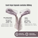 Herbsforever Triphala Capsules Extract Ratio (8:1) 40% Amla, Haritaki & Bibhitaki for Daily Detoxifying, Cleansing, & Rejuvenating 60 Vege Capsules 3