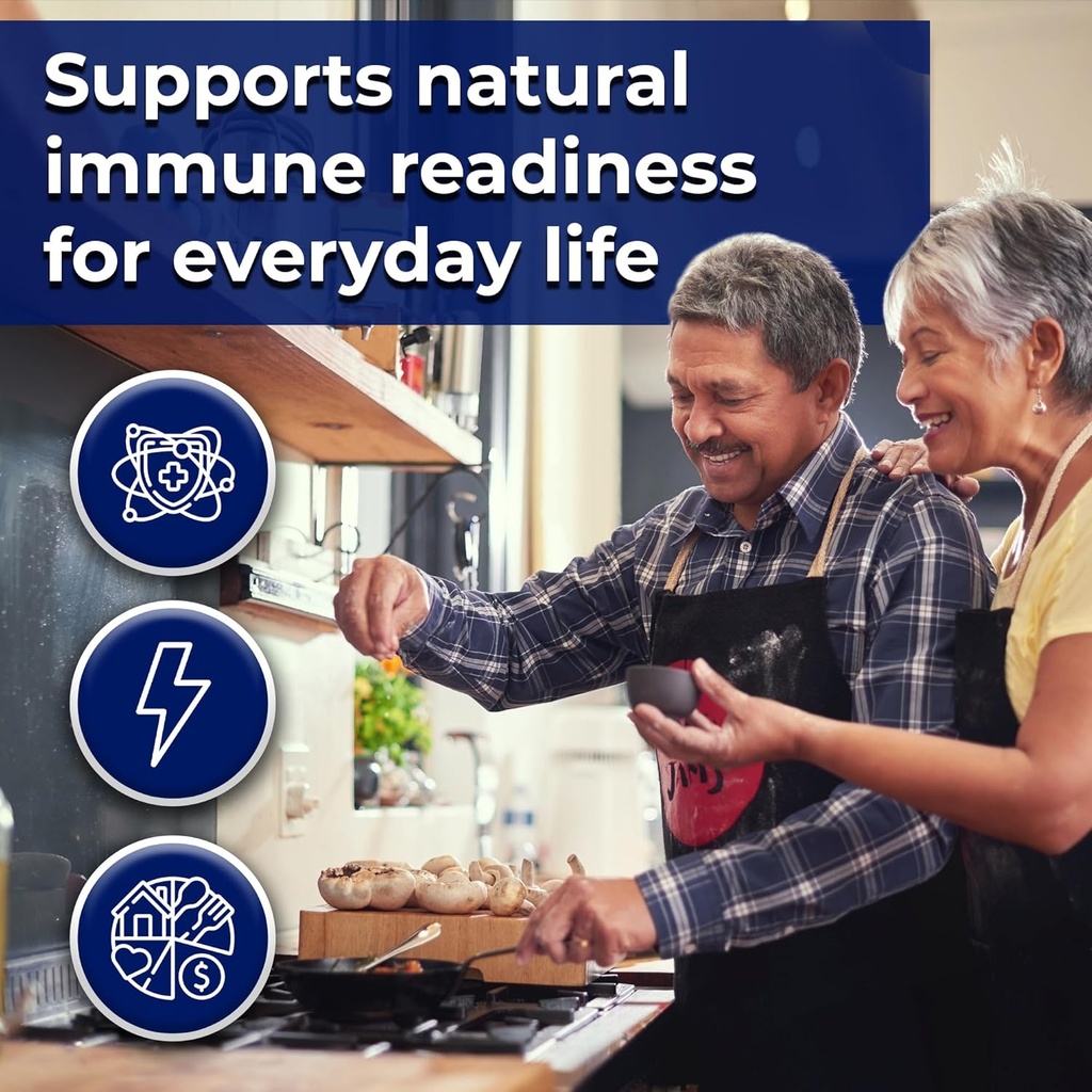 Immutol Immune Support Supplement with 750mg of Beta Glucan 1,3 1,6 - Natural Ingredients, High Potency to Boost Immunity and Overall Wellness, 60 Capsules (60) 3