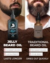 Bossman Jelly Beard Oil for Men (4 oz, Magic Scent) – Softens, Moisturizes & Conditions with Natural Ingredients 3