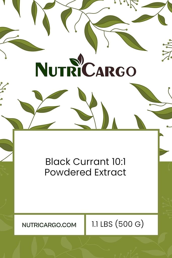 Black Currant 10:1 Powdered Extract 1.1 LBS (500 G) 2