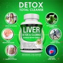 Liver Cleanse Detox & Repair Formula Liver Detox Supplement – Milk Thistle with Dandelion, Artichoke, Turmeric, Beet Root, Turmeric & More for Natural Fast Herbal Cleansing Non-gmo Vegan 60 Capsules 3