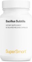Supersmart - Bacillus Subtilis 3 Billion CFU per Day (High Potency) - Spore Probiotic Supplement | Non-GMO & Gluten Free - 60 DR Capsules 2