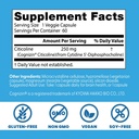 Doctor's Best Citicoline CDP-Choline, Supports Brain Health, Non-GMO, Gluten Free, Soy Free, Vegan 60 Veggie Caps 4