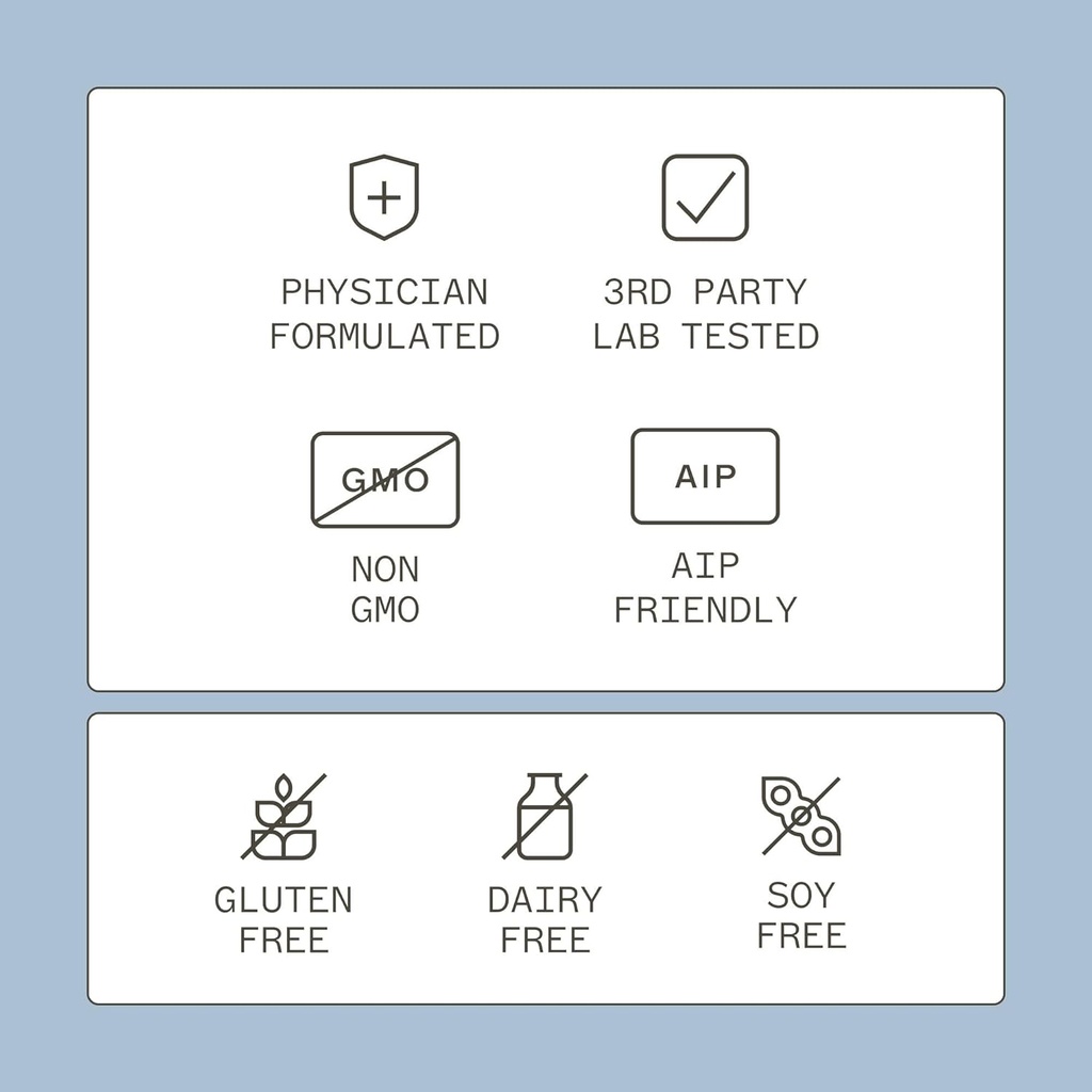 Amy Myers MD Vitamin D3/K2 10,000 IU Capsules - Daily Vitamin Supplement for Bone, Immune & Hormone Health Support - Healthy Mindset & Relaxation Aid - 30 Capsules 6