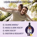 Magnesium Glycinate Supplement, Magnesium Liquid Drops with Magnesium Glycinate 500mg Vitamin B6, Ashwagandha, L - Theanine, Chamomile -Support Stress Relief, Bone, Muscle, Mood Vegan 3