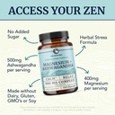 Magnesium Ashwagandha | Calming Magnesium Supplement for Adults | Relax, Rest, Calm Mood & Sleep Support | Mag Citrate & Oxide 400 mg + Ashwagandha 500 mg | Muscle Health & Stress Relief | 120 Ct 5