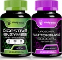 WELLNESS LABSRX Digestive Enzymes Capsules | Nattokinase Capsules 2