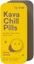 Up Side Kava Chill Pills, Kava Kava Candy Moon Mint Flavor, Natural Supplement for Calm & Stress Support, 6 Pack 20 Mints 2