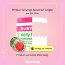 Belli Welli Fiber Supplement for Women & Men – Premium Daily Fiber Powder from Organic Acacia with Added Collagen, Electrolytes & Probiotics – No Bloat, Constipation & Gut Health Support (Watermelon) 5