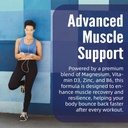 Magnesium Glycinate 500mg/250mg for Adults Teens - Plus D3,B6 & Zinc - Magnesium Glycinate Gummies,High Absorption - Support for Relaxation,Brain,Bone & Immunity Health - Sugar Free - 120Cts 5