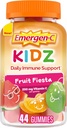 Emergen-C Kidz Daily Immune Support Dietary Supplements, Flavored Gummies with Vitamin C and B Vitamins, Fruit Fiesta Flavored Gummies, Back to School Essentials - 44 Count 2