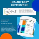 GLDN Creatine - Creatine Monohydrate with HMB for sustained Muscle Support and Recovery with Vitamin D3 and K2 for Bone and Joint Health - Designed for Women and Men - Unflavored Powder - 30 Serve 5