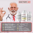 Doctor's RX Pills for Men Fast Acting Pills | Rated Male EnIargement Support | Extreme Blood-Flow to Strengthen & Grow Stiffer Hard-On's | 19 Powerful Ingredients for Men | Strong Dosage - 60 Pills 4